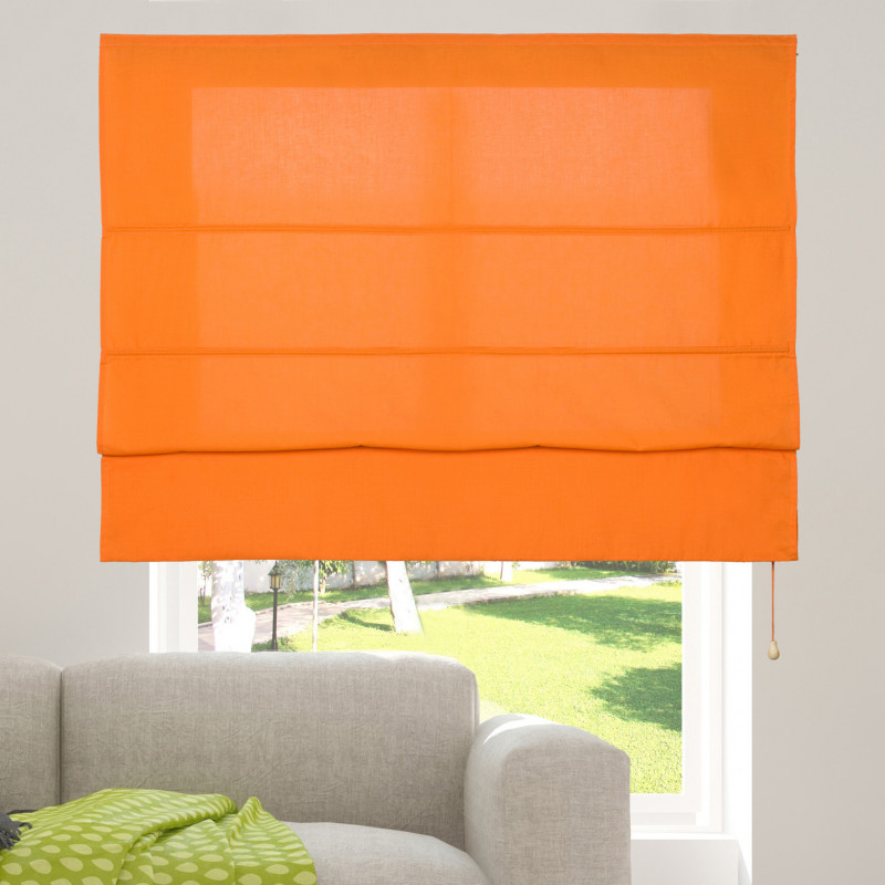 Tenda a pacchetto con stecche arancione - SOFT